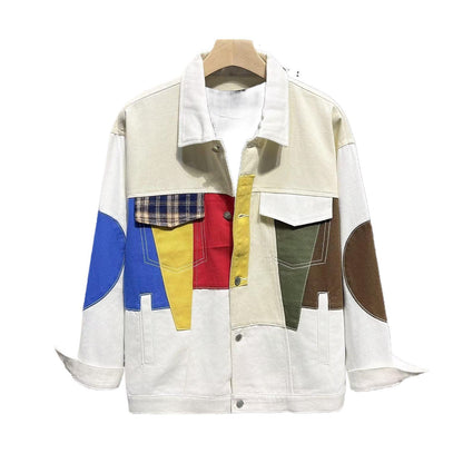 Veste en Jean Orange High Orengy