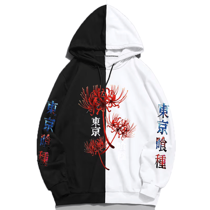 Sweat à Capuche Corsica Avec Drapeau Corse Au Dos - Coupe Classique - Tissu 241 G - Homme