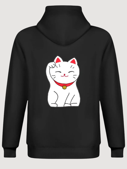 Sweat Maneki-Neko Hanamaki