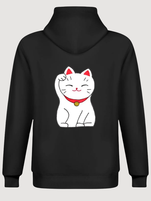 Sweat Maneki-Neko Hanamaki