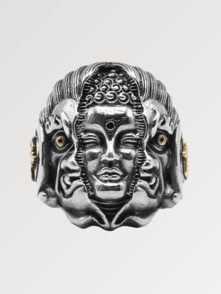 Bague Celtique en Argent 'Kurobe' - KietsuJapan