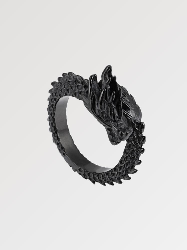 Bague Dragon Chinois 'Huanglong' - KietsuJapan