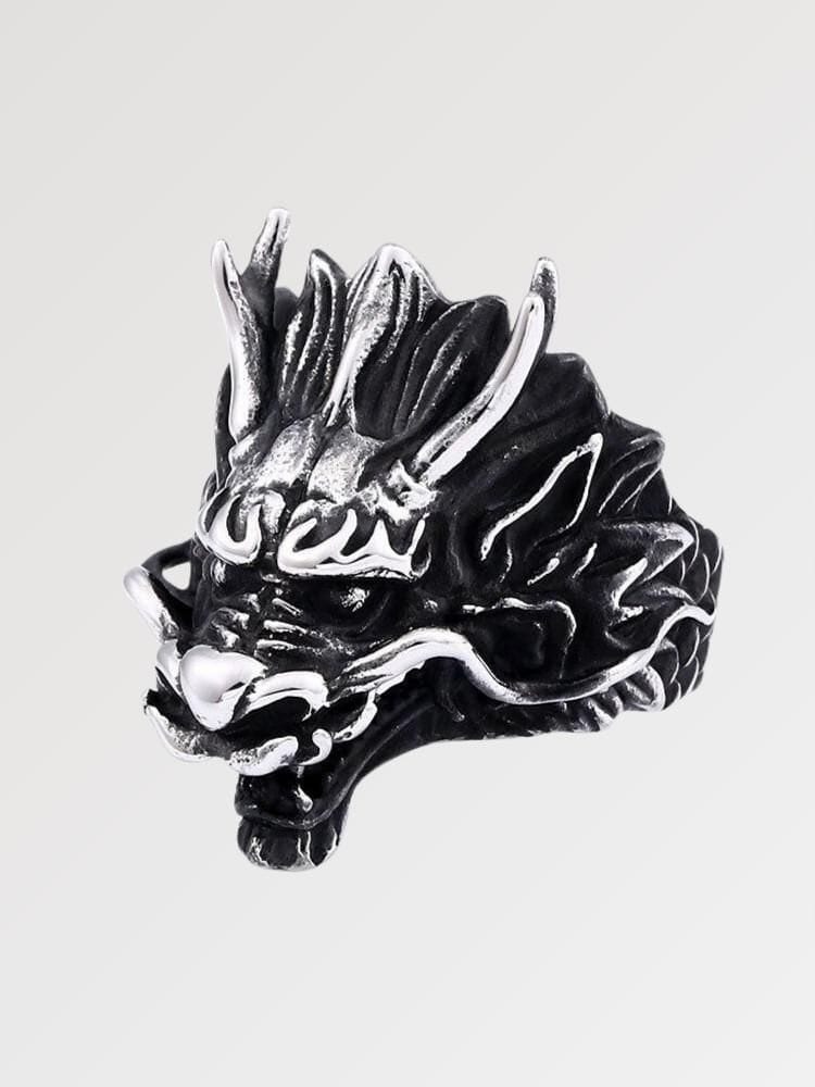 Bague Dragon en Acier 'Sephiro' - KietsuJapan