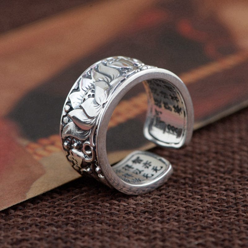 Bague Japonaise </br> Fleur de lotus - KietsuJapan