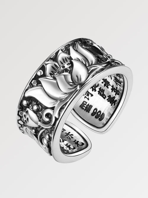 Bague Lotus Japonais 'Spirit' - KietsuJapan