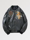 Bomber Aviateur en Cuir 'Mythique Tiger'