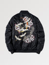 Bomber Japonais Oiseau 'Grues x Sakura'