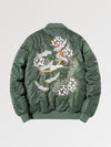 Bomber Japonais Oiseau 'Grues x Sakura'