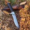 Couteau Bushcraft <br>Couteau de Chasse Robuste