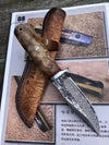 Couteau Bushcraft <br>Couteau de Chasse Tactique