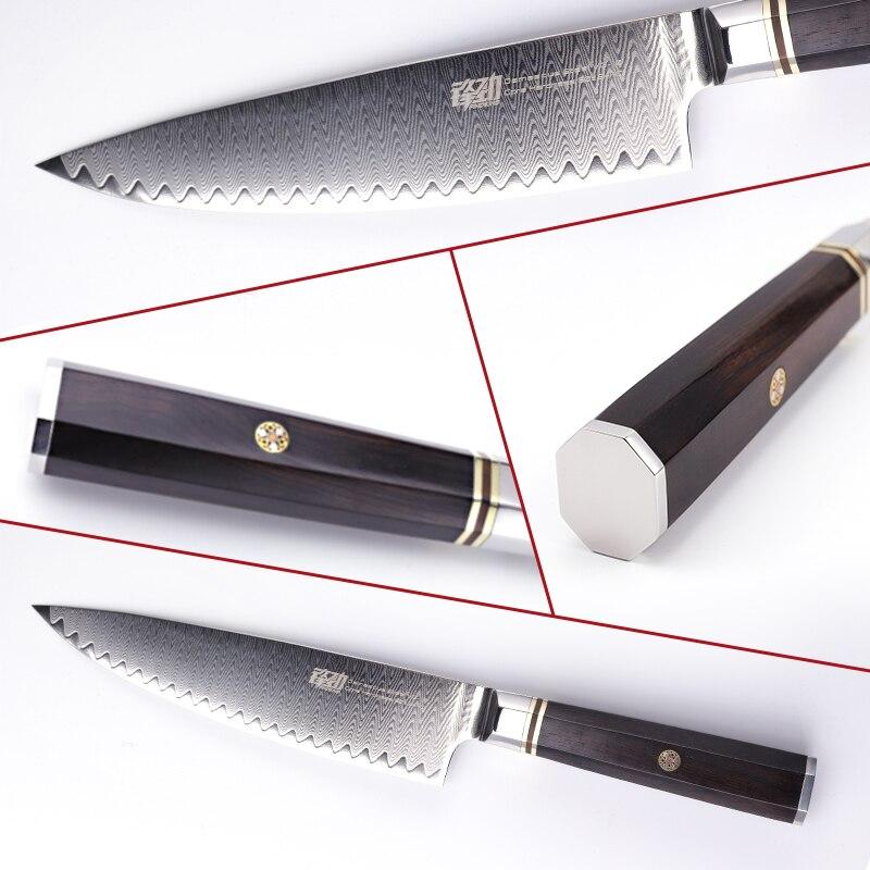 Couteau Cuisine Damas Artisanal