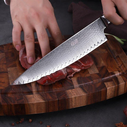 Couteau Cuisine Damas Artisanal