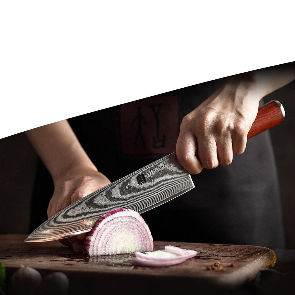 Couteau Damas Gyuto | KietsuJapan