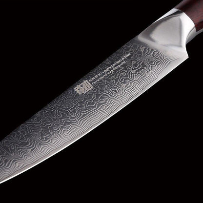 Couteau Damas Shotoh Palissandre | KietsuJapan
