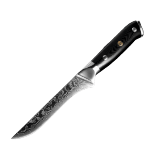 Couteau de Boucher Lame Damas | KietsuJapan