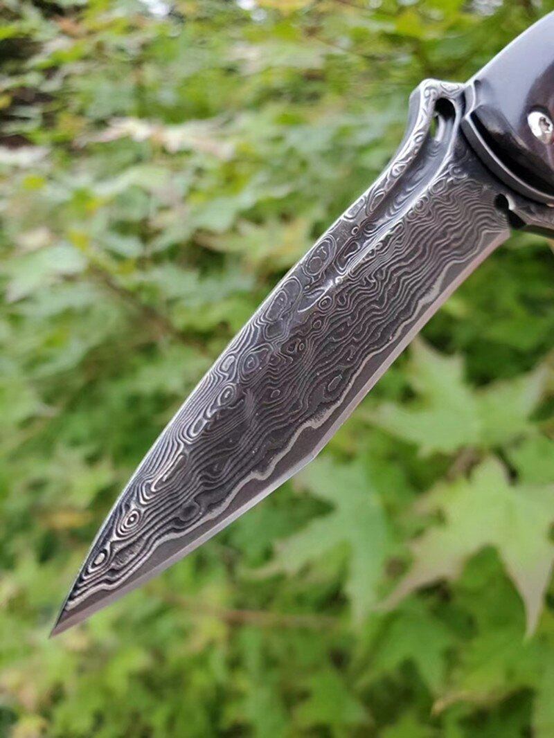 Couteau de Chasse en Damas