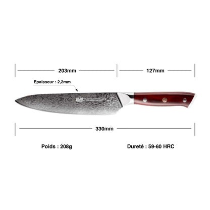 Couteau de Chef Gyuto | KietsuJapan