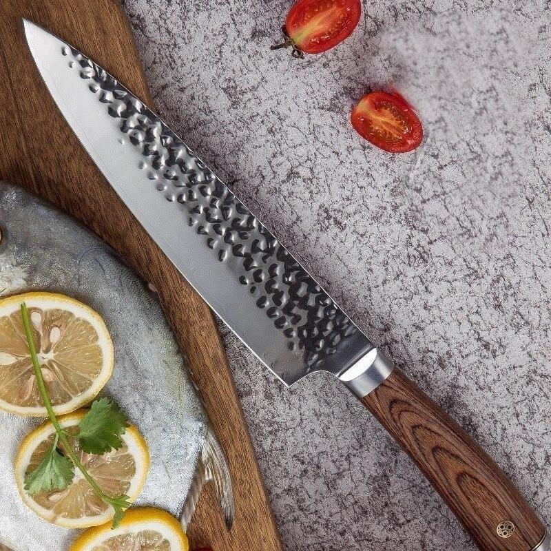 Couteau de cuisine chef Damas | KietsuJapan