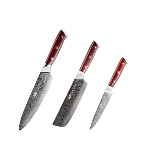 Couteau de cuisine japonais Coffret de trois | KietsuJapan