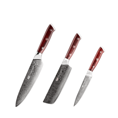 Couteau de cuisine japonais Coffret de trois | KietsuJapan