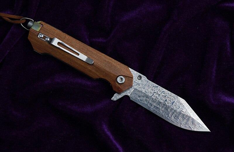 Couteau de Survie Manche Bois | KietsuJapan