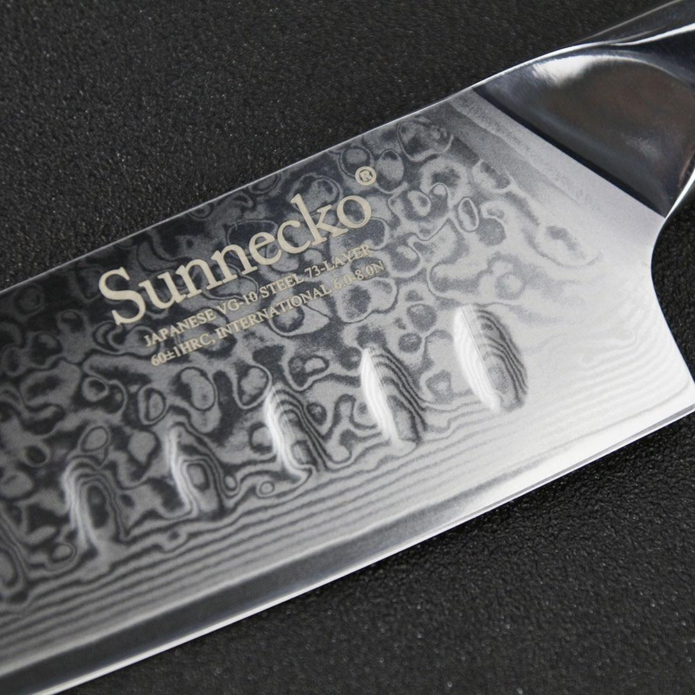 Couteau Japonais Santoku Manche Résine G10 | KietsuJapan