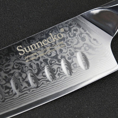 Couteau Japonais Santoku Manche Résine G10 | KietsuJapan