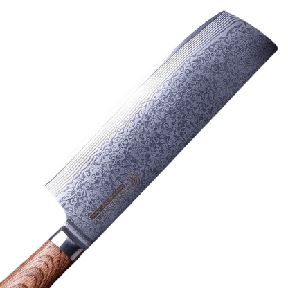 Couteau Nakiri Manche Pakka Brun | KietsuJapan