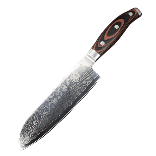 Couteau Santoku Lame Damas | KietsuJapan