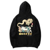 Hoodie Imprimé Japonais Neko x Dragon