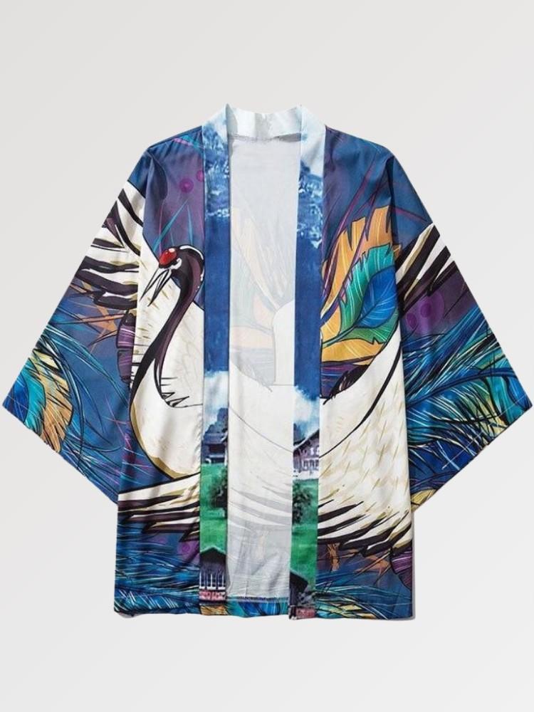 Kimono Coloré Femme Inuyama