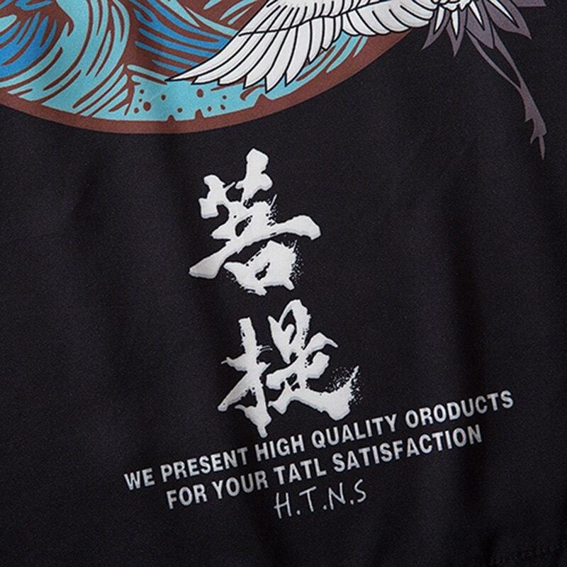 Kimono Haori - Black out - KietsuJapan
