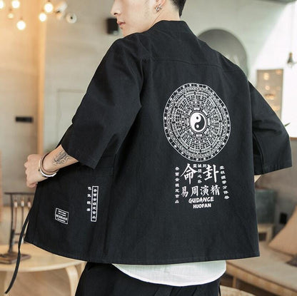 Kimono Haori </br> Yin & Yang - KietsuJapan