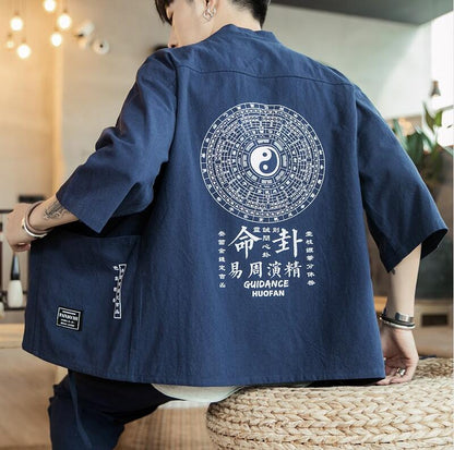 Kimono Haori </br> Yin & Yang - KietsuJapan
