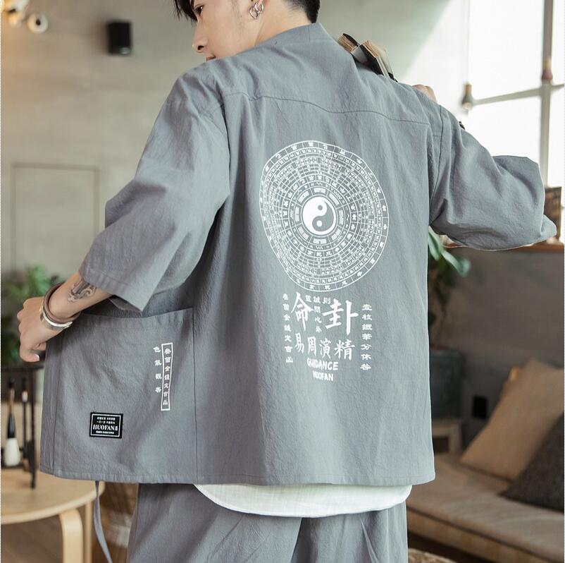 Kimono Haori </br> Yin & Yang - KietsuJapan