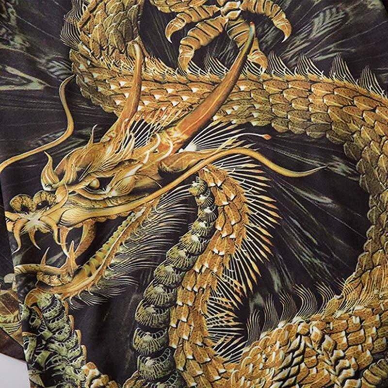 Kimono Haori - Dragon D'Or - KietsuJapan