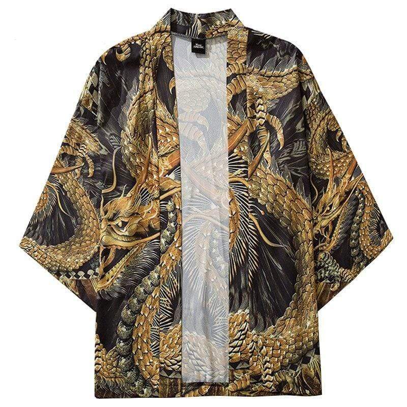 Kimono Haori - Dragon D'Or - KietsuJapan