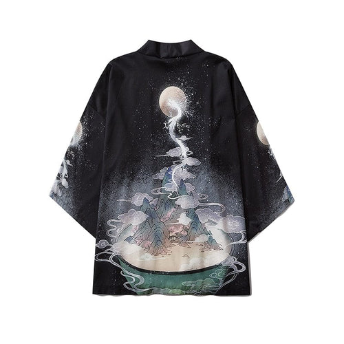 Kimono Haori - Fuji Dragon - KietsuJapan