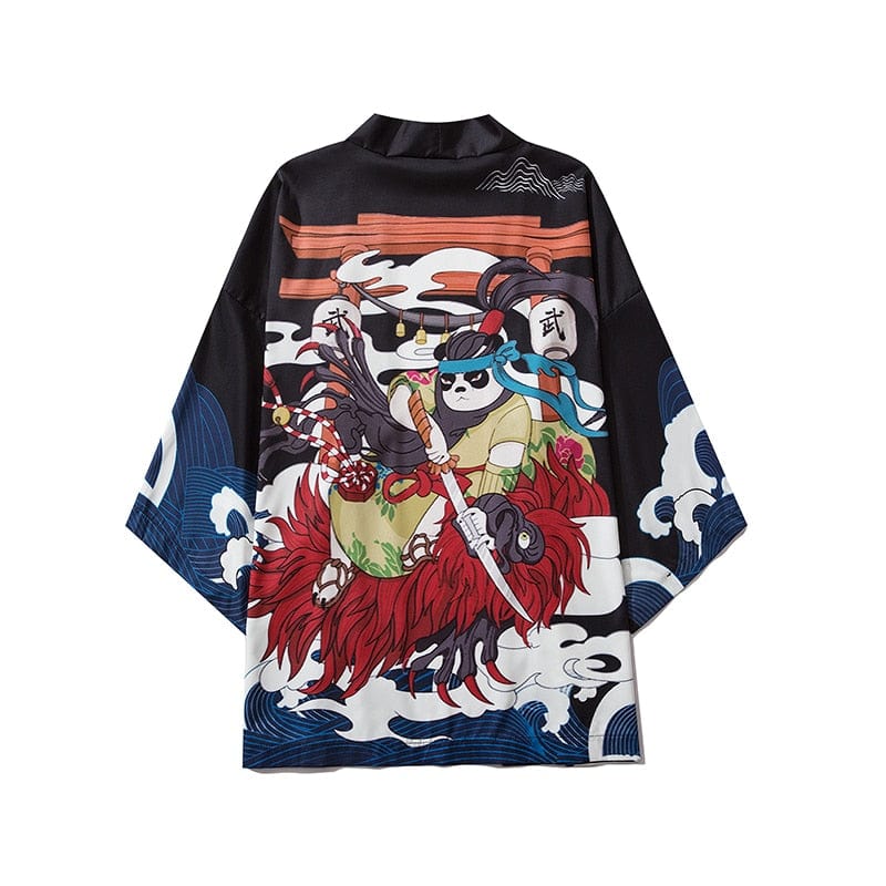 Kimono Haori - Panda Warrior - KietsuJapan