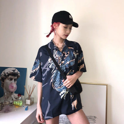 Kimono japonais </br> Femme Dragon