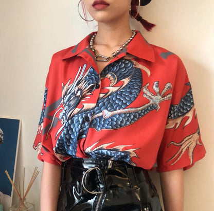Kimono japonais </br> Femme Dragon - KietsuJapan