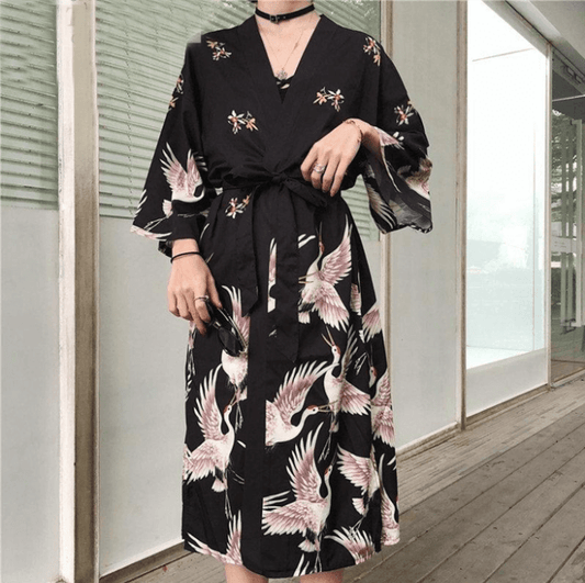 Kimono japonais </br> Femme Teikoku - KietsuJapan