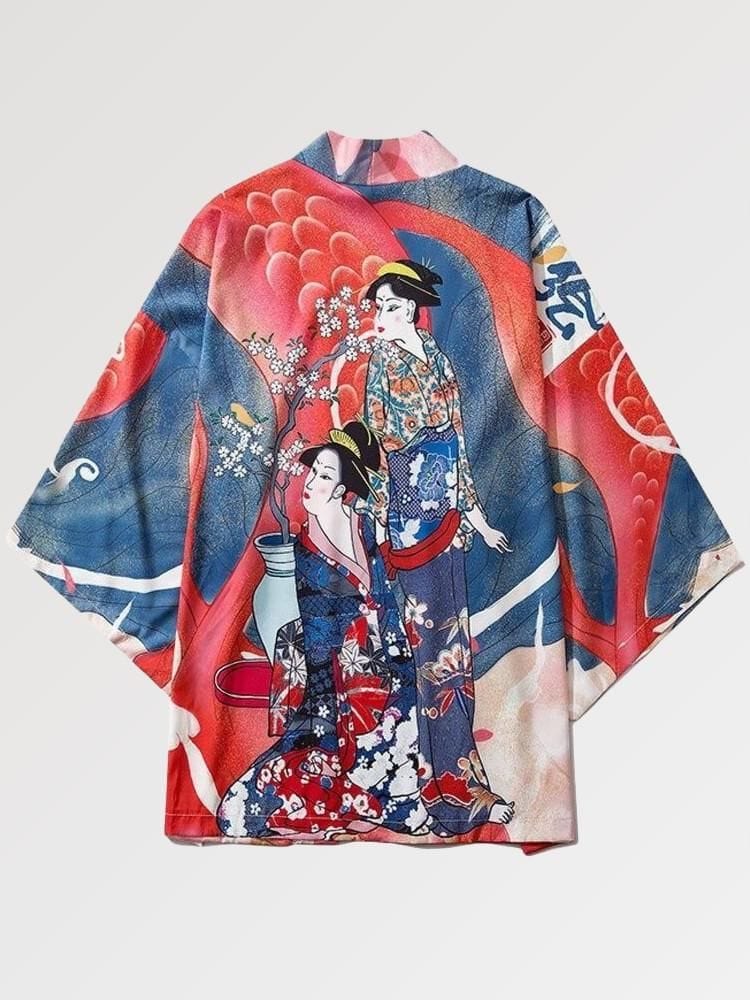 Kimono Vintage Ukiyo-e x J.Street