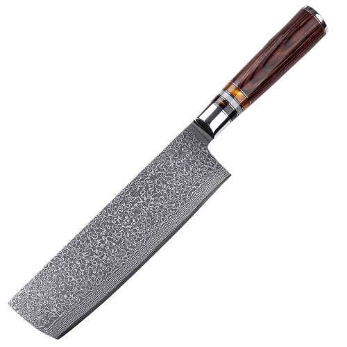 Nakiri Japonais Manche Grenat | KietsuJapan