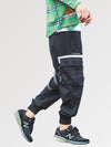 Pantalon Cargo Bleu Marine 'Tokoname'