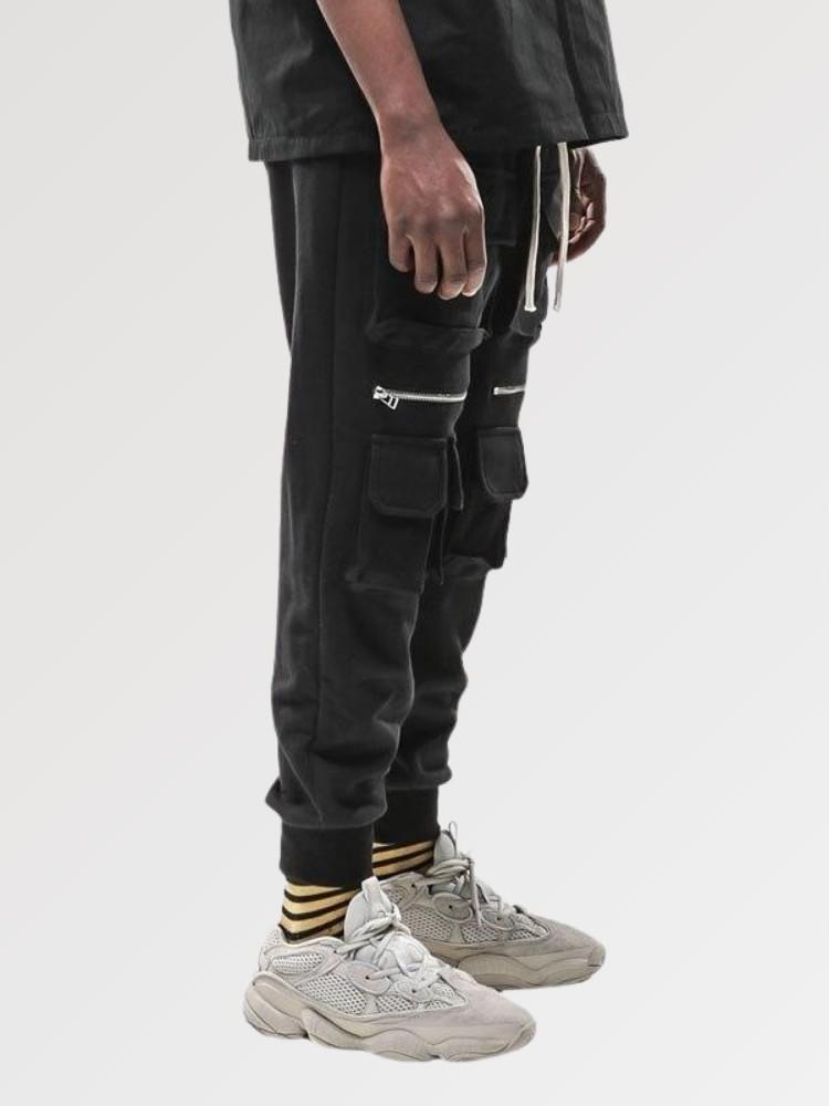 Pantalon Noir Streetwear |KietsuJapan