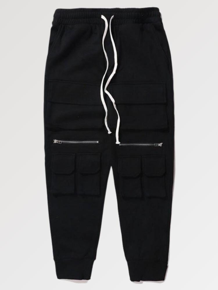 Pantalon Noir Streetwear |KietsuJapan