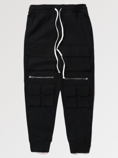 Pantalon Noir Streetwear |KietsuJapan
