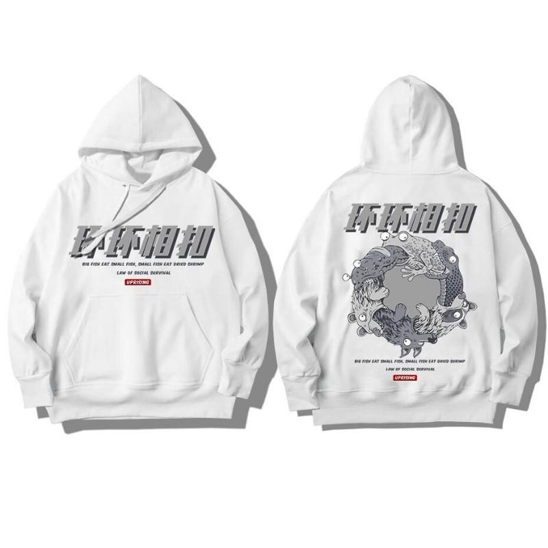 Pull Inscription Japonaise Hebi-Kaeru