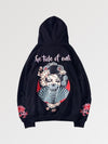 Pull Japonais Femme Skull Geisha